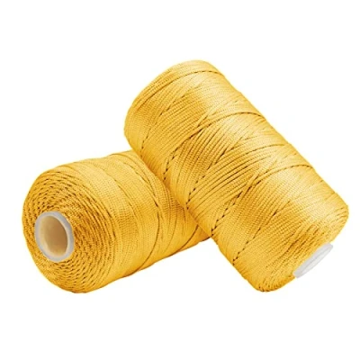 Image of Uiopa Macrame Cord 1.5mm x 400m, Nylon Yarn for Crochet and Knitting, Golden String Craft Rope Wall Hangings, Dream Catchers, Jewelry Making, DIY Projects