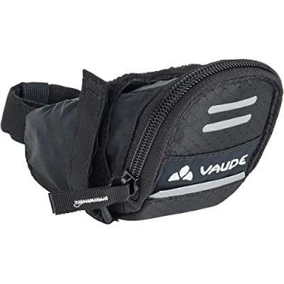 Image of VAUDE Unisex Saddlebag Race Light, black, 8 x 15 cm, 0,4 liters