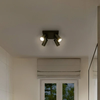 Image of LEDVANCE LED SPOT Octagon PL 4X3.4W927GU10BKLEDV, Black