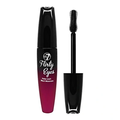 Image of W7 Flirty Eyes Mascara Blackest Black