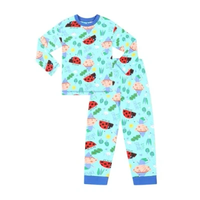 Image of Ben and Holly Little Kingdom Lets Explore Long Pyjama Set (2 3 Years) Blue