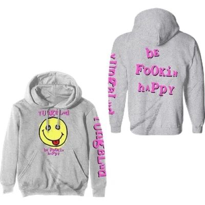 Image of Yungblud Raver Smile Official Unisex Hoodie Hooded Top (X Large)