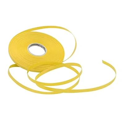 Image of Party Perfecto Balloon Curling Ribbon 50M Roll, Yellow (Birthday, Christmas, Wedding)