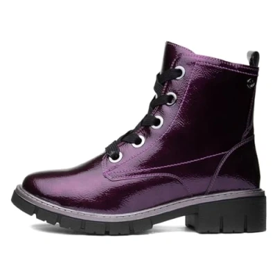 Image of Lotus JoJo Womens Purple Ankle Boot Size 5 UK