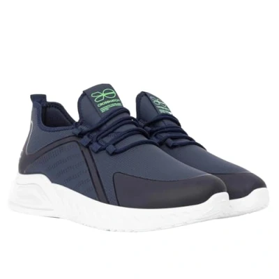 Image of Crosshatch Men Trainers Lightweight Lace up Sport Gym Sneaker Shoes UK Size 7 12 (Navy Green, 9 UK)