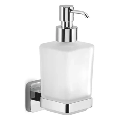 Image of Gedy Tonga Dispenser, Stainless Steel chromall Crystal, Chrome, 6,3x11,7x17,3cm