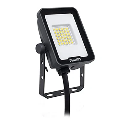 Image of Philips LED Floodlight Ledinaire BVP164 Grey 30W 3300lm 110D 830 Warm White IP65 Symmetrical