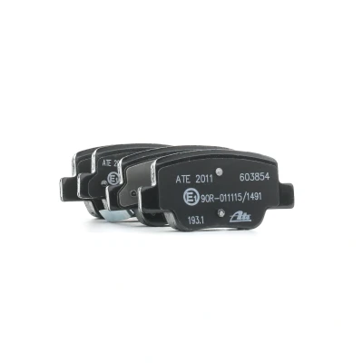 Image of 044660F010, 044660F011 Brake pad set ATE 13.0460 3854.2 with acoustic wear warning accessories TOYOTA: Verso