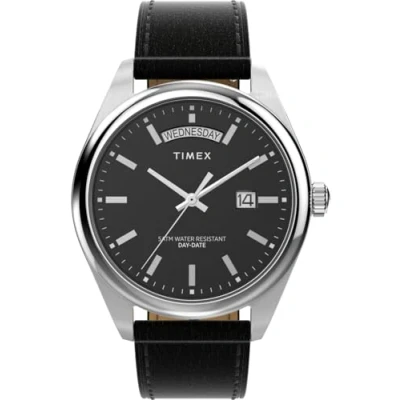 Image of Timex Men&#039;s Analogue Quarz Watch with Leather Strap TW2W57400