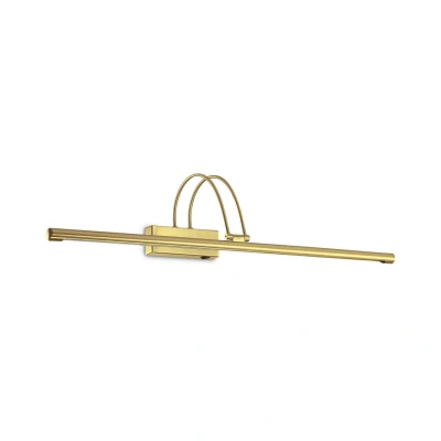 Image of Bow LED Large Picture Wall Light Satin gold