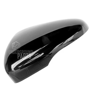 Image of UNDERGROUND PARTS Painted Metallic Black Door Wing Mirror Cover Cap Casing Left Passenger Side for VW Golf mk6