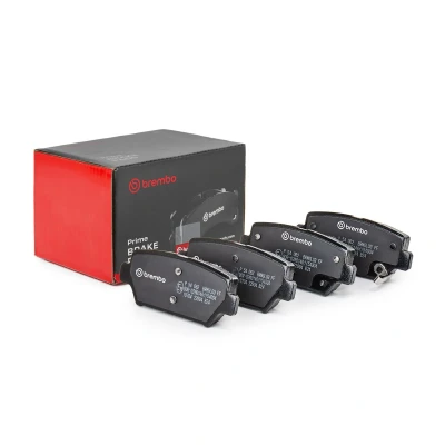 Image of 4605C228 Brake pad set BREMBO P 54 062 with acoustic wear warning without accessories MITSUBISHI: Eclipse Cross