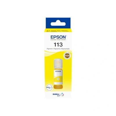 Image of Epson EcoTank 113 Yellow Genuine Ink Bottle