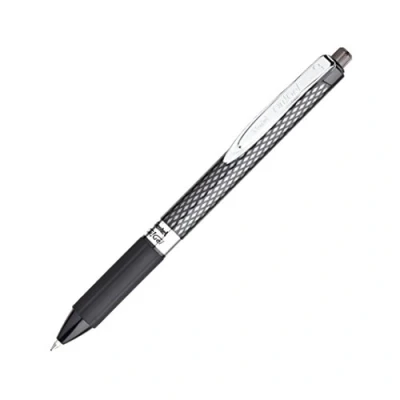 Image of Pentel K497 A Gel Ink Rollerball Pen Medium Nib 0.7 mm Black, unit size
