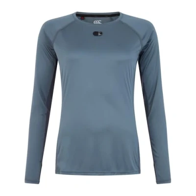 Image of Canterbury Women&#039;s Vapodri Super Light Long Sleeve T Shirt, Stormy Weather, 18