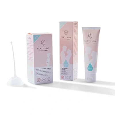 Image of FERTILILY Bundle Conception Cup &amp; 50ml Gel Fertility Kit for Pregnancy Trying to Conceive Natural Hormone Free. Clinically Proven Increase Chances of by +48%!