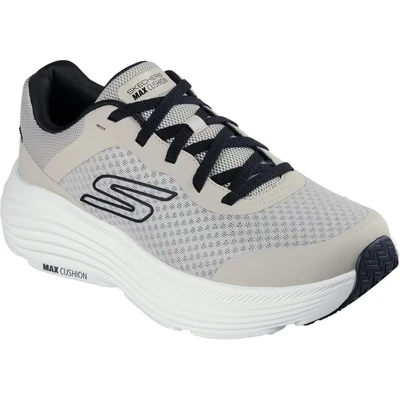 Image of Skechers Max Cushioning Endeavour Trainer Shoe Taupe/Black Size 7 Male