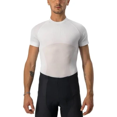 Image of CASTELLI 4520575 CORE SEAMLESS BASE LAYER SS Men&#039;s Tights WHITE BLACK L/XL