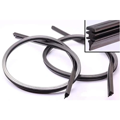 Image of 2x replacement wiper rubber for Bosch Aerotwin universal 700mm VW Golf 5 + 6