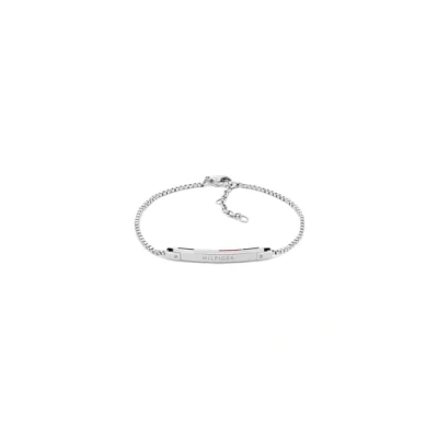 Image of Tommy Hilfiger Linear Bracelet silvercoloured, Women&#039;s, Size: One Size, Silver coloured