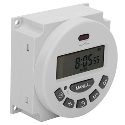 Image of CN101A L701‑12V Digital Programmable Time Control Switch LCD Congenerous Micro‑Computer Electron Timer