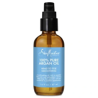 Image of Shea Moisture 100 Percent Pure Argan Oil for Head To Toe Smoothing, 1.6 oz