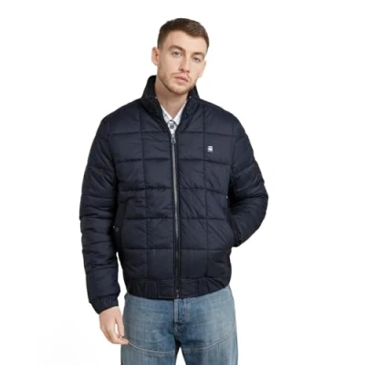 Image of G STAR RAW Men&#039;s Meefic Quilted Jacket, Blue (Salute D25369 B958 C742), M