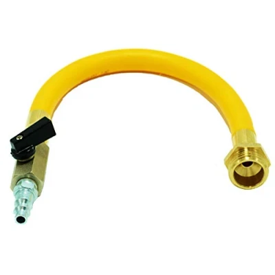 Image of TOPRING Air Compressor Water Blow Out Adapter, RV Winterizing Kit with male garden hose connector