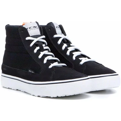 Image of TCX Women&#039;s Street 3 Lady Air Motorcycle Boot, Black White, 5 UK
