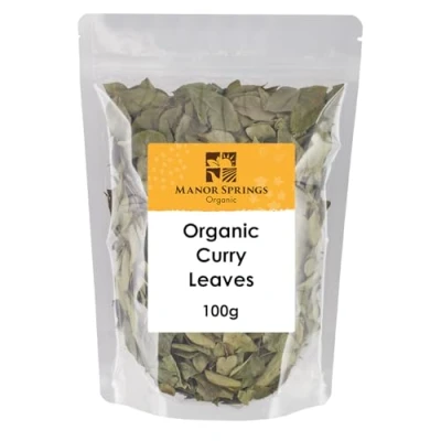 Image of Organic Curry Leaves 100g by Manor Springs