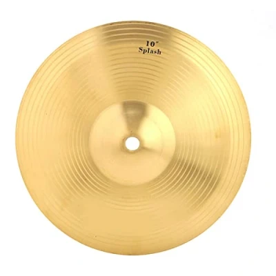 Image of Drum Cymbal, Durable Brass 10inch Splash Cymbal Musical Instrument for Set