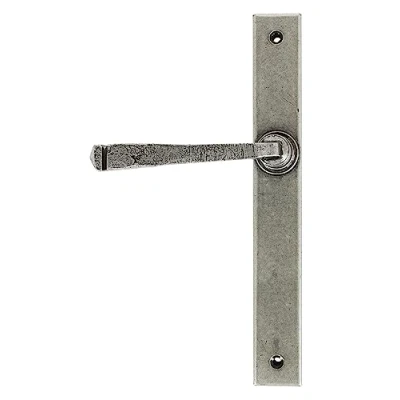 Image of From The Anvil Pewter Avon Slimline Lever Latch Set