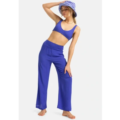 Image of Roxy Pants Along The Beach Young Womens Purple M