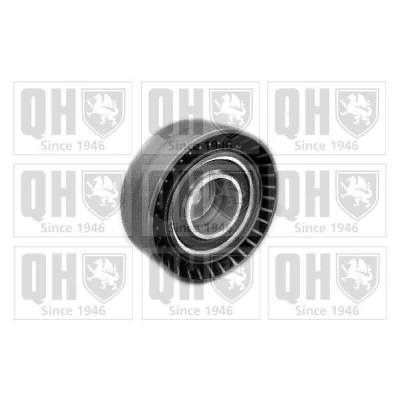 Image of 047145276B Idler Pulley QUINTON HAZELL QTA187 BMW: 5 Saloon, Touring, SKODA: FELICIA 2 Kombi