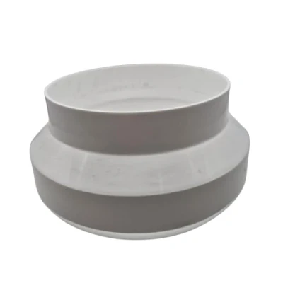 Image of SHMOX Round Ducting Reducer Duct Pipe Reduction Connector (125mm to 100mm)