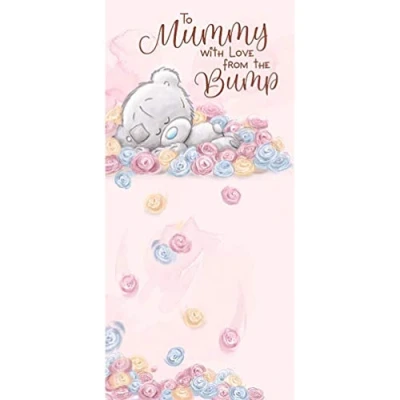 Image of Me To You Bear Mummy From the Bump Mother&#039;s Day Card