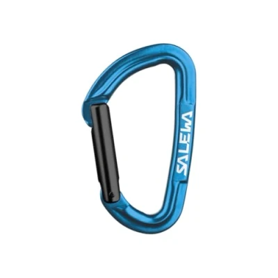 Image of SALEWA Hot G3 Screw Carabiner, Blue, UNISEX