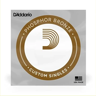 Image of D&#039;Addario .026 Phosphor Bronze Wound for Acoustic Guitar Single String