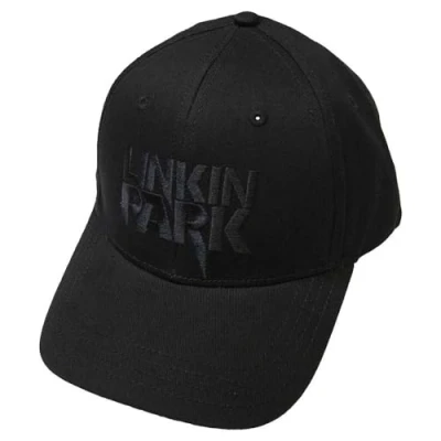 Image of Rock Off officially licensed products Linkin Park Band Logo Baseball Cap One Size Black