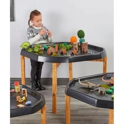 Image of Cosy Tall Wooden Tuff Spot Stand