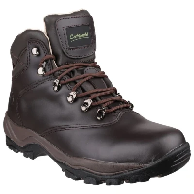 Image of Cotswold Winstone Leather Waterproof Mens Brown