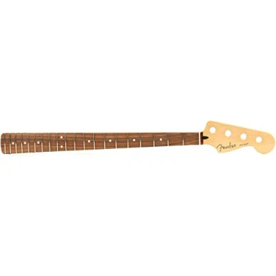 Image of Fender Neck, Player Series Jazz Bass® 20 Medium Jumbo Frets, Pau Ferro, 9.5&quot;, Modern &quot;C&quot;
