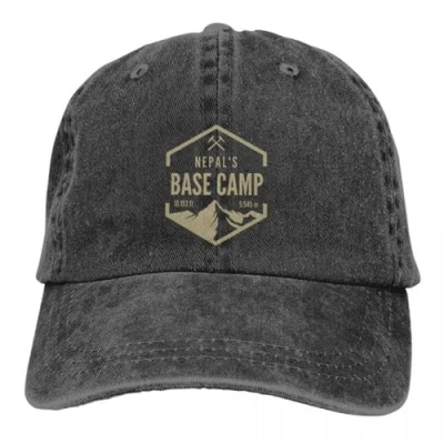 Image of BrAvee Baseball Cap Summer Sun Visor Everest Base 5545m Hip Hop Caps Camp Camping Cowboy Hat Peaked Hats The