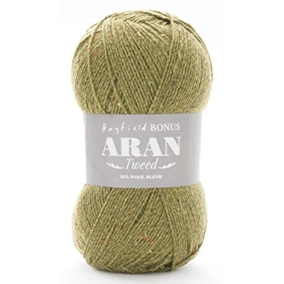 Image of Hayfield Bonus Aran Tweed, Sagewood (695), 400g by Sirdar