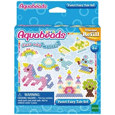 Image of Aquabeads Pastel Fairy Tale Set, Art &amp; Craft bead kit 31632