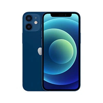 Image of Apple iPhone 12 mini, 64GB, Blue (Renewed)