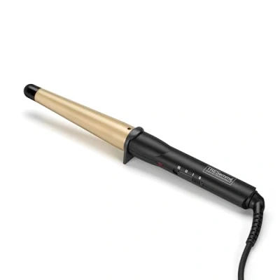 Image of TRESemme Body &amp; Volume Conical Curling Wand, Loose Waves and Curls, 19mm to 32mm, Black