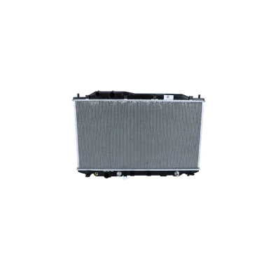 Image of 19010RNAA51, 19010RRH901 Engine radiator NRF 58379 Aluminium 678mm 372mm 20mm with mounting parts Brazed cooling fins HONDA: CIVIC 8