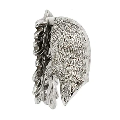 Image of Bright Chrome Hedgehog Door Knocker