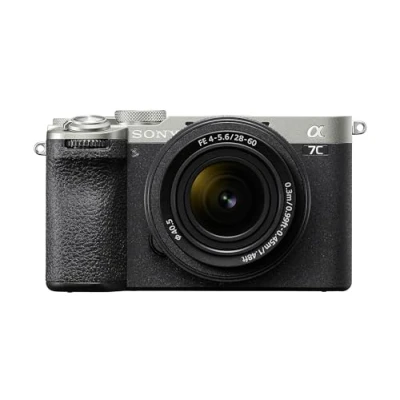 Image of Sony Alpha 7CII Full Frame Mirrorless Camera, (Silver) + SEL2860 Compact Standard Zoom Lens